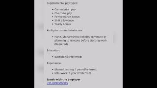 Software Test Engineer#fresher #getemployed #experienced #youtubeshorts #qajobs #softwaretestingjobs