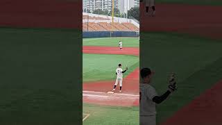 덕수고등학교 야구부 유격수 No.6 선수 1루 송구 영상 x 2025 제80회 청룡기 전국고교야구선수권대회 현장체크