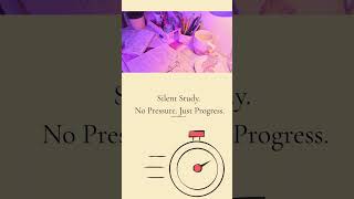 “Silent Study Vibes 🌙 | Pomodoro Focus Begins | Study Aura”