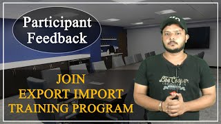 Participant Sohan , Learn Export Import Business With Ankush Dhawan #export #feedback #review