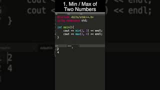 5 C++ STL Algorithms in 50 Seconds #shorts
