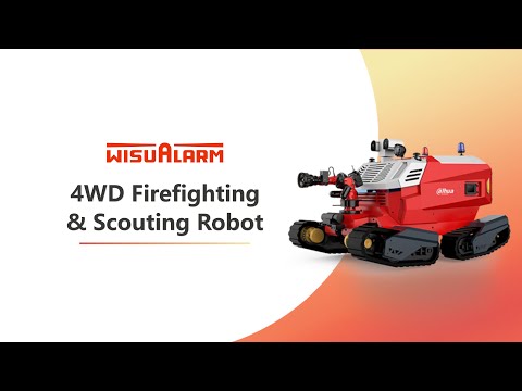 4WD Firefighting and Scouting Robot | Product | Wisualarm