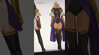 Drawing the Full Body of My OC #shorts