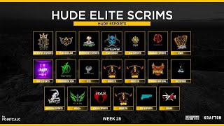HUDE ELITE SCRIMS | WEEK 29 | HUDE GORILLA IS LIVE | ROAD TO 2.5K😍 #bgmi#GTAV#valorant
