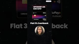 Best UPI Credit Card in 2025 | Supermoney Axis Rupay | Flat 3% Cashback on Every Spend