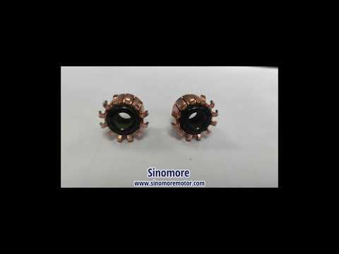 Hook Type Commutator for Train door and Pedal driven Motor OD18 9ID8H15 6512P 1www sinomoremotor com