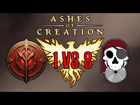 (Ashes of Creation) Dynasty's Sinistral vs EIGHT Actual Pirates