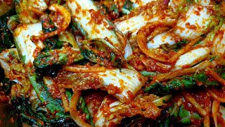 봄동 겉절이보다 이렇게 만들면 감칠맛 10배!! 아삭하고 고소한 [봄동김치] 맛있게 만드는 법👍💯