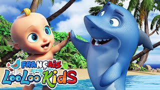 Bébé Requin + 🏠 Dans Sa Maison Un Grand Cerf 🦌 🐇 - Comptines Bébé - LooLoo Kids Français