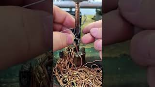Gold necklace welding process
