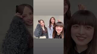 梅澤美波と佐藤楓と吉田綾乃クリスティー #乃木坂46