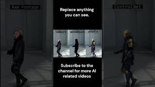 AR Video prompting with Segment Anything & ControlNet by Aaron Ng | #shorts #aialgorithms  #dl #ml
