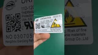 Three proof thermal PET label #thermalpaper #pet #label #labelsticker #factory