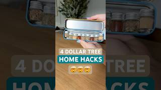4 Shocking ✨HOME HACKS✨ using DOLLAR TREE products!! 🤯🤯🤯 #home #hack #dollartree