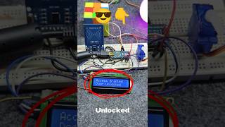Tap to Unlock! Smart RFID Door Lock Using Arduino 🔐 #arduino #techdiy #arduinoproject  #arduinoboard
