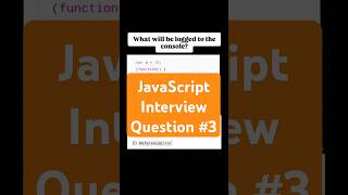 #003 JavaScript Interview question |Javascript|Angular|React| Code Tadka #javascript #es6 #coding