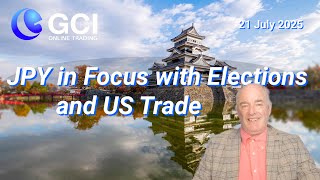 Forex Trading JPY on Elections and Trade Talks. Gold XAUUSD in Ascending Triangle.