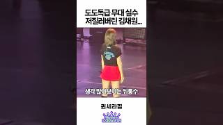 제 2의 도도독급 무대 실수 저질러버린 김채원 ㅋㅋㅋ