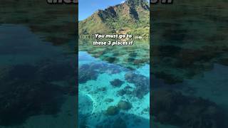 Watch before going to French Polynesia! #borabora #moorea #tahaa #frenchpolynesia #traveltips