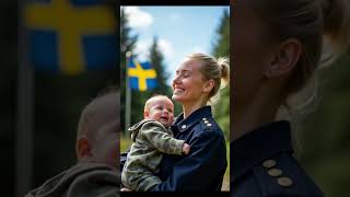 Beautiful military moms & kids having beautiful moment of love-#aifusion #aimodels #shorts