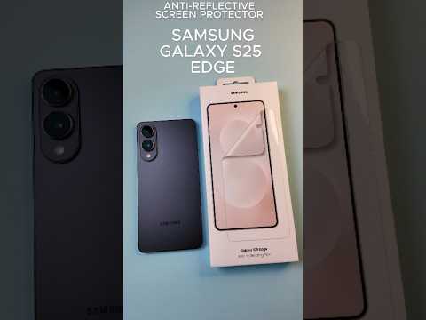 The Samsung Galaxy S25 Edge Screen Protector That Actually Works