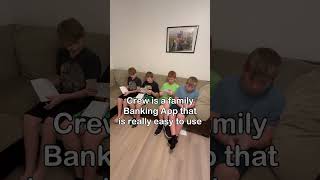 Crew Debit Cards - 10 Kids in 10 Years