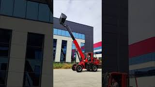 Multifunctional engineering machinery retractable 9m loader #loader