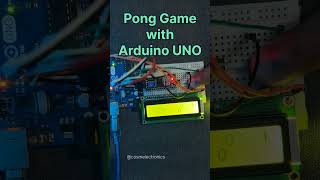Pong Game 🎮 #cosmelectronics #arduino #arduinoproject #arduinoide #electronics #ytshorts #game #diy
