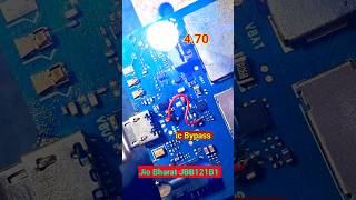 jio bharat b1 charging ic bypass jumper #shorts #technology #mobilerepair #trending #viralvideos