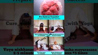 Prepare Uterus for IVF Success | Pre Embryo Transfer Yoga | Fertility Yoga for Proper Implantation
