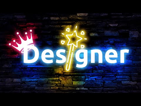 Glowing text photoshop tutorial