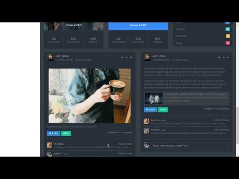 Minimal Pro Dark Bootstrap Admin Dashboard