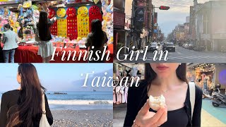 Finnish girl travels to Hualien, Taiwan | Chill travel vlog, street food, Taroko National Park