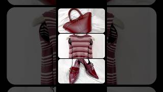 Burgundy🍷or Pink🎀? Two colors living in closet rentfree #snidel #burgundy #pinkgirl #fallfashion
