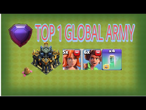 Global No 1 Player Army Is Too Powerful🔥 CLASH OF CLANS | RC Charge, Root Riders