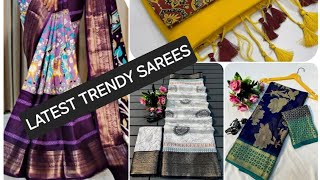 New Trendy Soft  Smooth Marshmallow Peacock Printed With Zar Border  Sarees #order