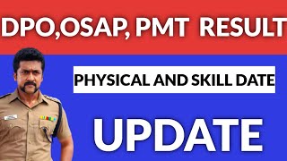 OSAP/IRB REVISE ANSWER KEY OUT | PHYSICAL DATE | DPO & PMT ANSWER KEY AND RESULT UPDATE