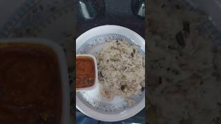 Telangana style Bagara rice with mutton gravy #bagararice #cooking #food #trending #viralvideo