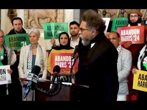 Cornel West Speech at Abandon Harris - DNC CHICAGO