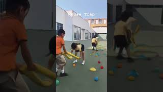 Mouse trap : #physicaleducation #kid #activekids #intellectualdevelopment #pegames #activeplay