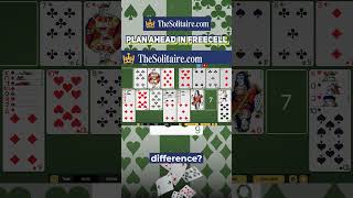 What makes FreeCell Solitaire different from Klondike #solitaire #shortvideo #cardgame #klondike