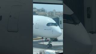 Brand new Emirates Airlines A350-900 #aviation #shortsvideo #emirates #a350 #airbus #dxb #travel
