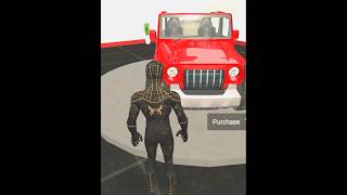BLACK SPIDER MAN JEEP Update Indian Theft Auto #indiantheftauto #trending #shortsfeed #gaming #gta