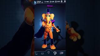 Mediocre Melodies’s Then Vs Now Edit #fnaf #freddy #bonnie #chica #foxy #fnafedit #shorts