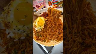 The Best Ramen Combo You Didn’t Know You Needed #asmrfood #mukbang #instantnoodles