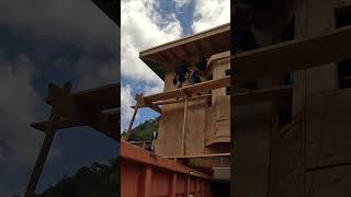 osha pov #thirdworld #scaffolding #framing #carpentry #sheathing #shearwall