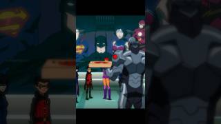 Cyborg joins the Teen Titans | #shorts #batman #justiceleague #youtubeshorts #cyborg #robin #raven