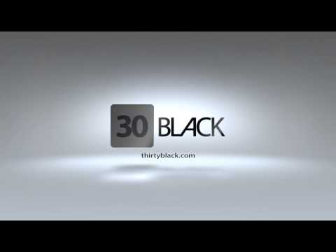 Thirty Black Logo Reveal