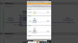 blink LED using the ladder logic in S71200 PLC TIA Portal