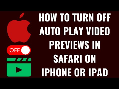 How to Turn Off Auto Play Video Previews in Safari on iPhone or iPad
